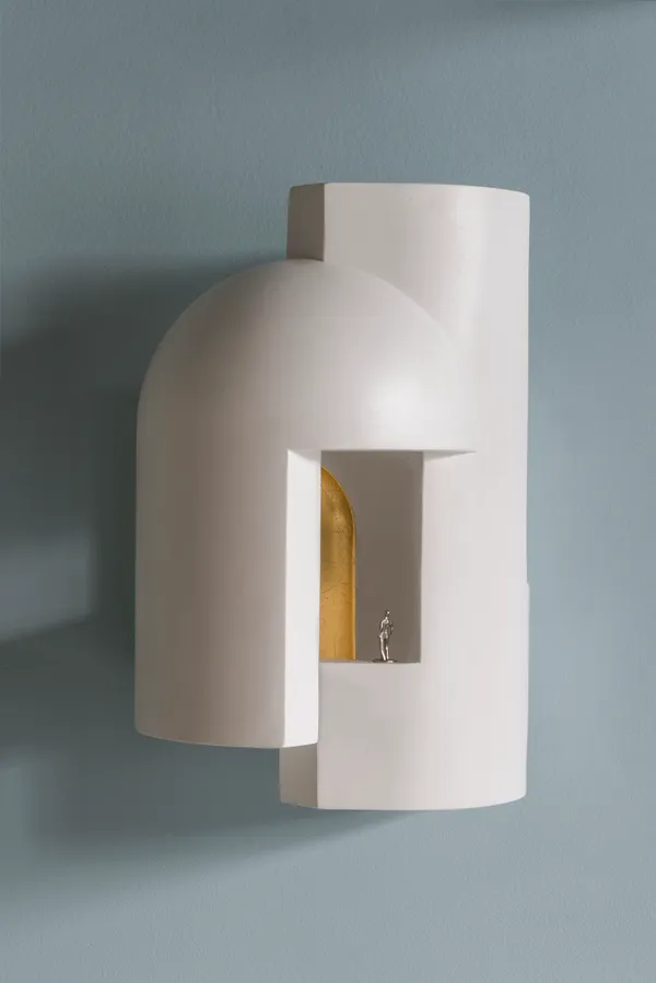 Soul Story 1 Vegglampe Hvit / Gull
