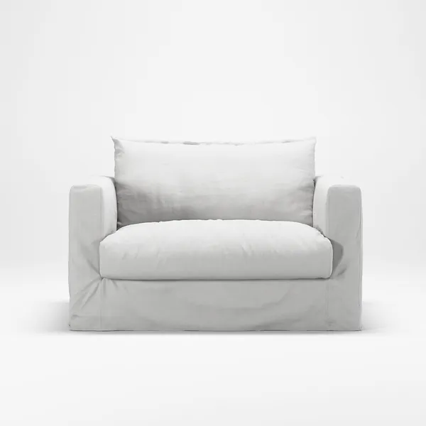 Le Grand Air Nou Love Seat Bomuld Hvidt