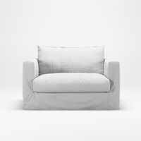 Le Grand Air Nou Love Seat Bomuld Hvidt