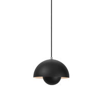 Flowerpot VP1 Riippuvalaisin Matt Black