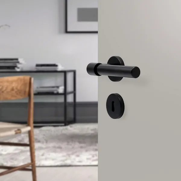 Helix 200 Plain Euro standard Dørhåndtag Matsort