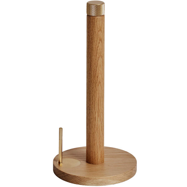 Sina Køkkenrulleholder Eg / Messing