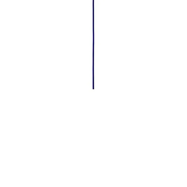 Stoffledning 600 Cm Cobalt Blue