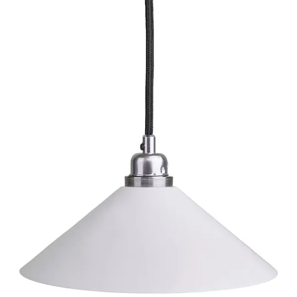 Cone Pendel 25 cm Hvid