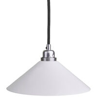 Cone Pendel 25 cm Hvid