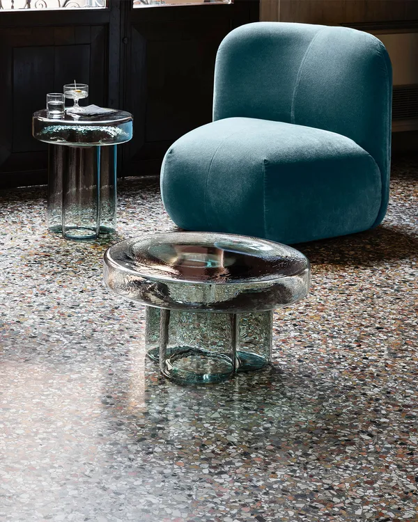 Soda Coffee Table Ø55 Petrol Green