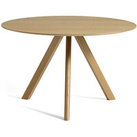 CPH 20 2.0 Bord Ø120 cm Vattenbaserad lackad Ek / Grön