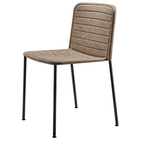 Flax Stacker Spisebordsstol Beige