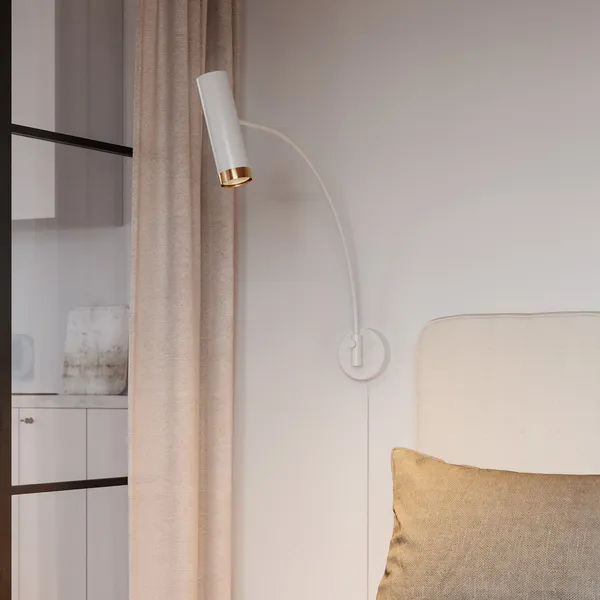Puls XL Vegglampe Matt Hvit