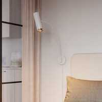 Puls XL Vegglampe Matt Hvit