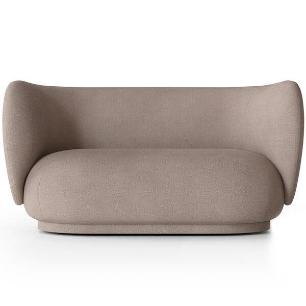 Rico Brushed 2-Istuttava Sohva Warm Grey