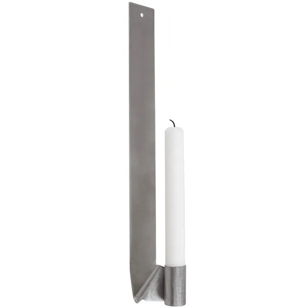 Ornament Wall Candle Holder Steel Long