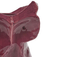After Midnight Owl vase L Aubergine