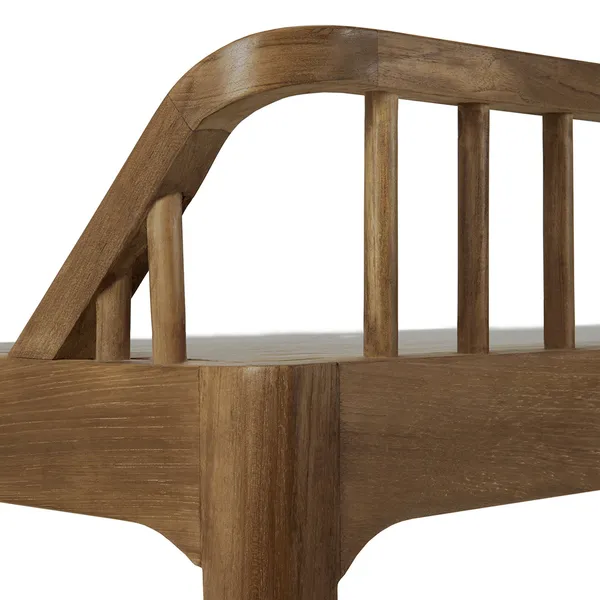 Spindle Bänk Teak
