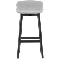 Hyg Barstol 75 cm Grå / Svart Ek