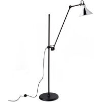 La Lampe Gras N°215 Gulvlampe Sort / Krom