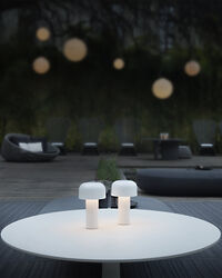 Bellhop Portable Lamp White