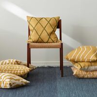 Zebra Kuddfodral 50x50 cm Spicy Yellow