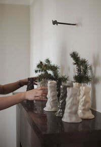Bloom Vase Greige