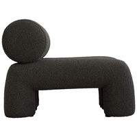 Foku Loungestol Bouclé Deep Taupe