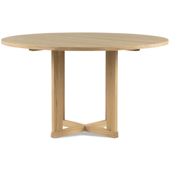 Arv Bord Hvid Pigmenteret Eg Ø130 cm