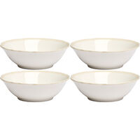 Fleur Skål 15 cm 4-pk Sand