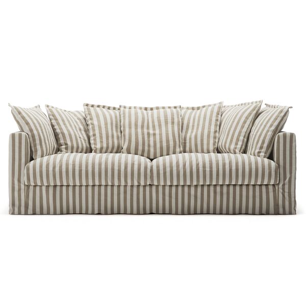 Le Grand Air 3-Sitssoffa Linne Gentle Ribbon