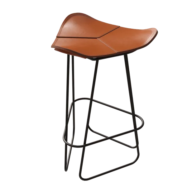 Pampa Barstol 65 cm Sort / Polo