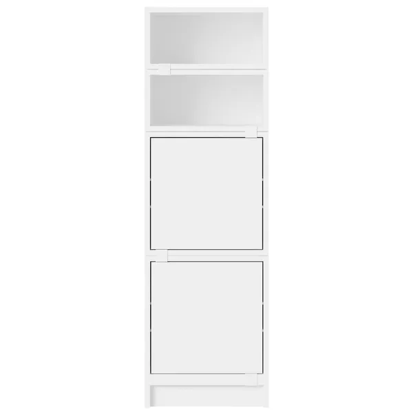 Stacked Configuration 4 Toimistohylly Valkoinen