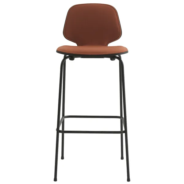 My Chair Barstol 75 cm Cognacfarvet / Sort Stål