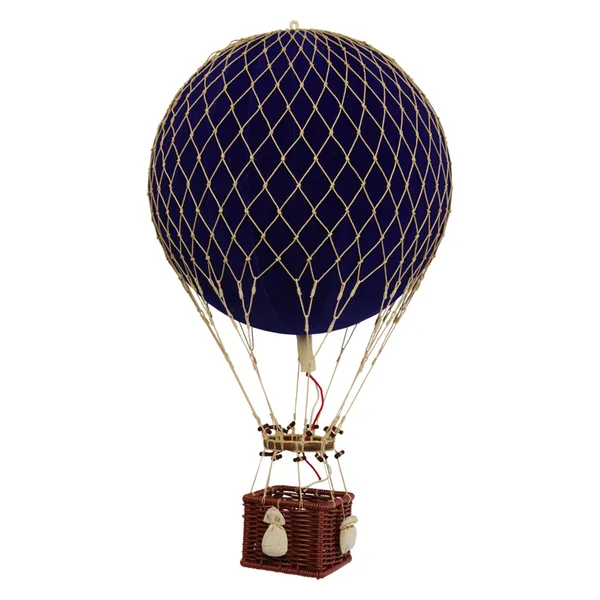 Royal Aero Kuumailmapallo Sametti Ø32 cm Sininen