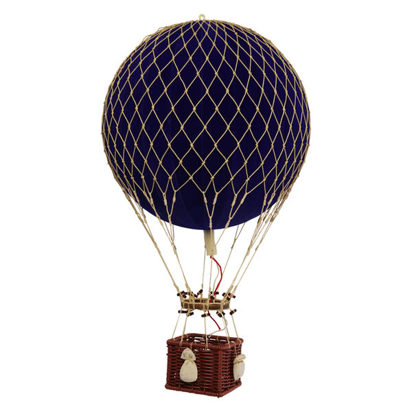 Royal Aero Luftballon Fløjl Ø32 cm Blå