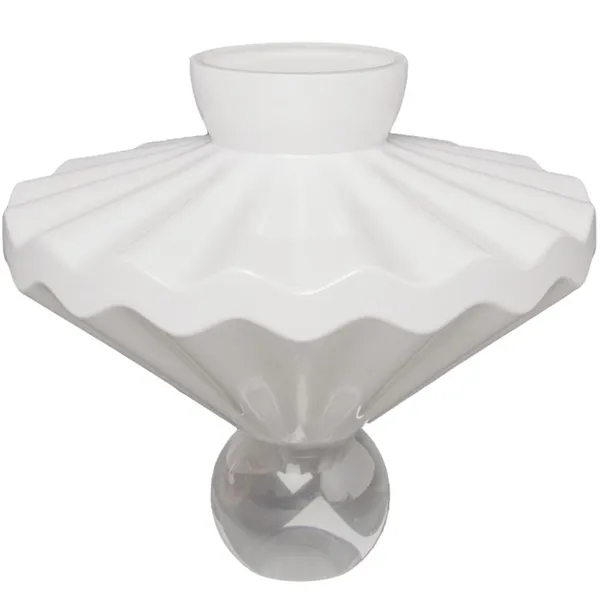Ballerina Vase 30 cm Milky
