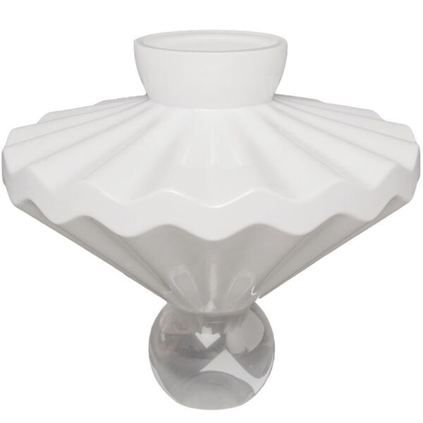 Ballerina Vase 30 cm Milky