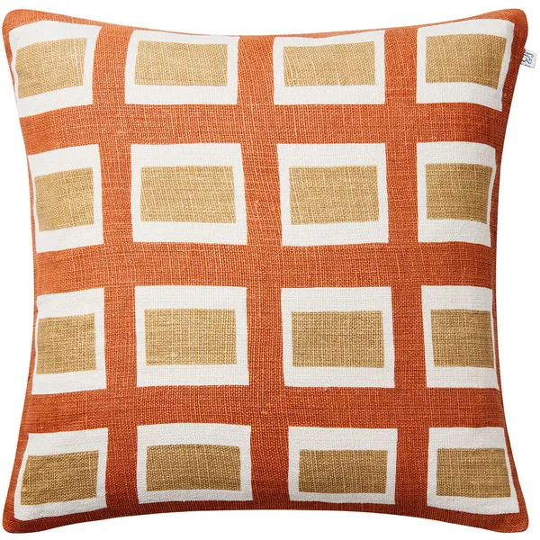 Hira Pudebetræk 50x50 cm Apricot Orange / Kaki