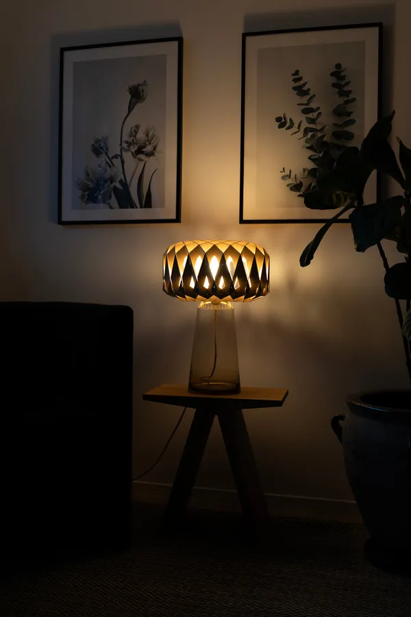 Signature 35 Bordlampe Bjørk / Amber