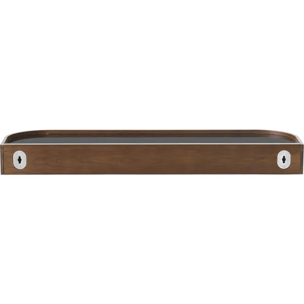Epoch Hylla 79 cm Mörkbetsad Ek / Svart