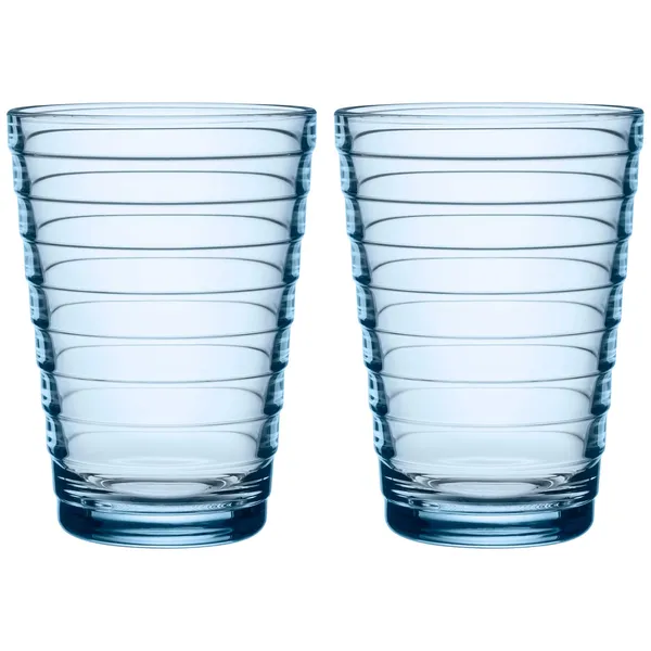 Aino Aalto Drikkeglas 33 cl 2-pak Aqua