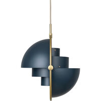 Multi-Lite Riippuvalaisin 36 cm Messinki / Keskiyönsininen