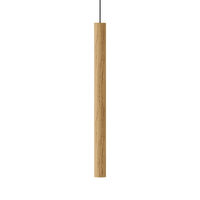 Chimes Tall Ceiling Lamp Black
