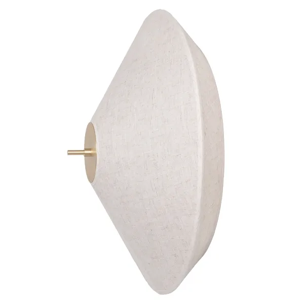 Tafta Vägglampa Ø52 cm Natur