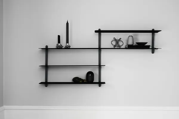 Nivo Væghylde B Sort Ask / Sort