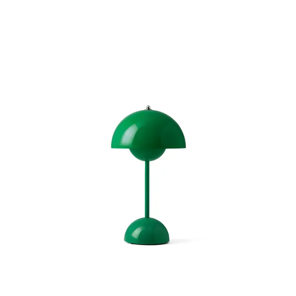 Flowerpot VP9 Bordslampa Portabel Signal Green