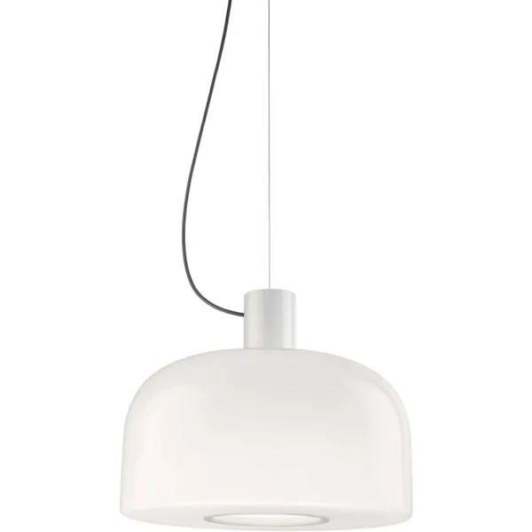 Bellhop Glass S2 Pendel Vit