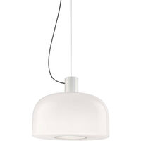 Bellhop Glass S2 Pendel Vit
