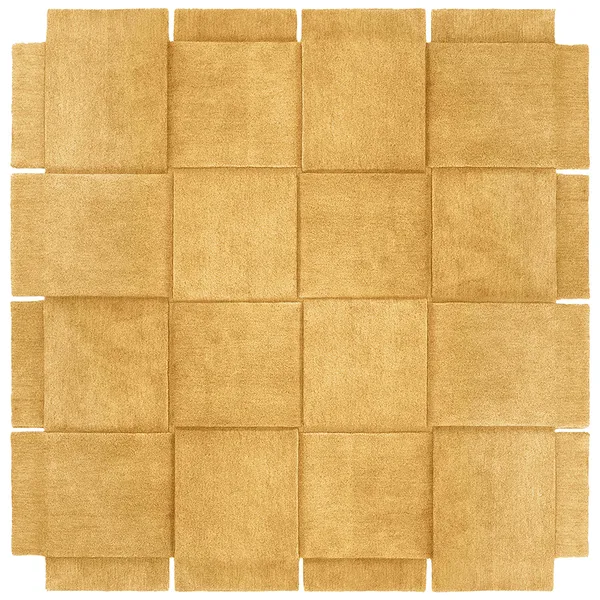 Basket Teppe Yellow Ochre 245x245 cm