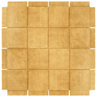 Basket Teppe Yellow Ochre 245x245 cm