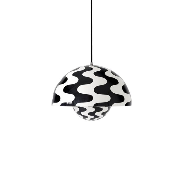 Flowerpot VP7 Riippuvalaisin Black/White
