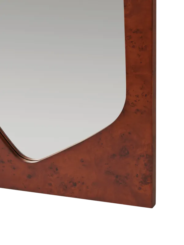 Folia Peili 55x135 cm Tummaksi petsattu Pahkapuu