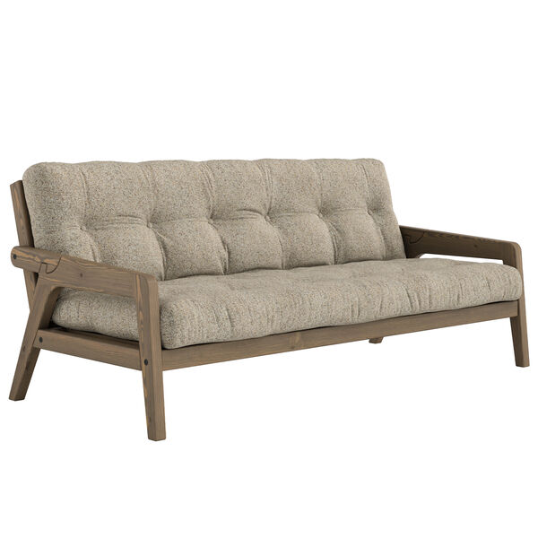 Grab Sofa Bed Warm Sand / Carob Brown